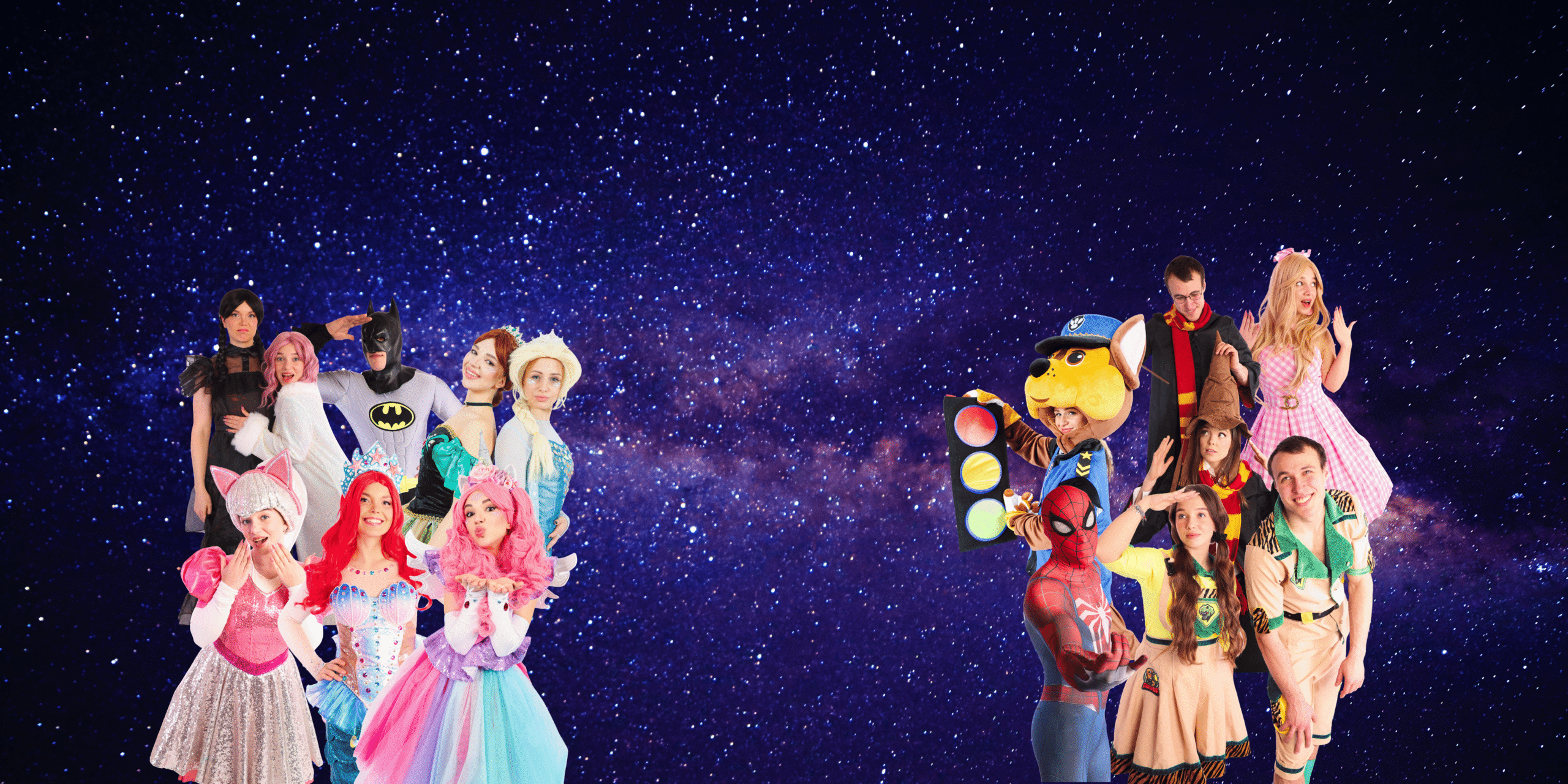 Entertainers for children's parties and birthdays